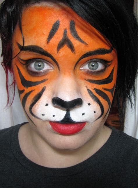 Easy Tiger Face Painting Ideas Fun Face Painting Tutorials Face