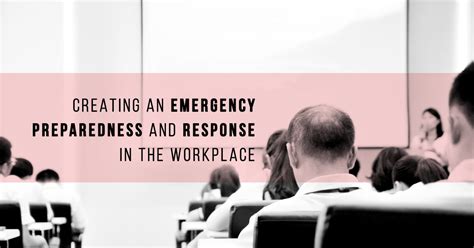 Creating An Emergency Preparedness And Response In The Workplace Air