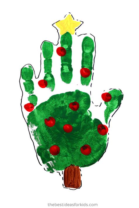 Christmas Handprint Art The Best Ideas For Kids