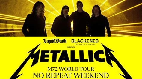 Metallica 2023 2024 Tour Dates Metallica M72 Tour Calendar