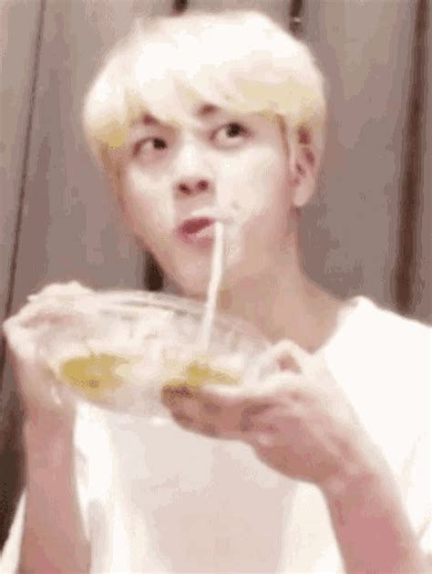 Jin Eating  Jin Eating Confused Discover And Share S