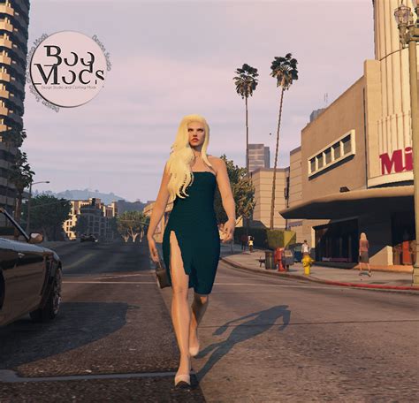 Classic Sexy Dress GTA5 Mods Com