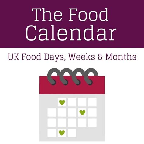 The Food Calendar 2022 And 2023 International And Uk Food Days Weeks And