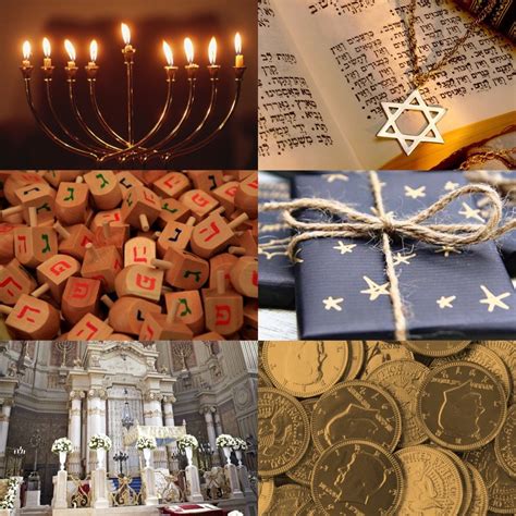 Collages Everywhere — Hanukkah Themed Collage