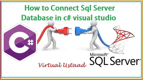 How To Connect Sql Server Database In C Visual Studio Youtube