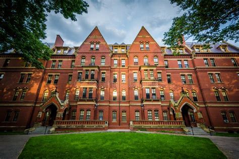 Memorial Hall En La Universidad De Harvard De Cambridge Massachusetts
