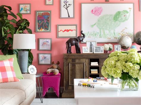 The growing up of your little one calls for a reassessment and reshuffle of your home decor. Kid and Pet Friendly Living Room Ideas | HGTV