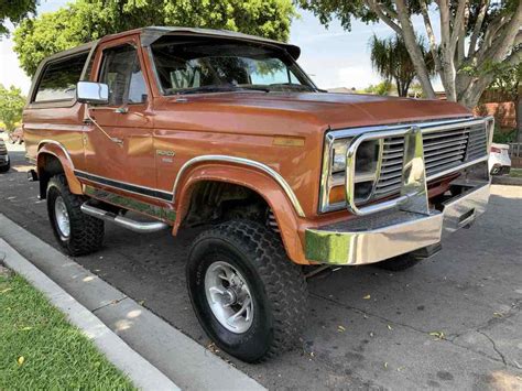 1984 Ford Bronco Xlt 4x4 Ca Rust Free Survivor 1 Owner Must See No Reserve