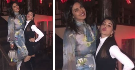 Priyanka Chopra And Jacqueline Fernandez Watch Broadway Music In New York