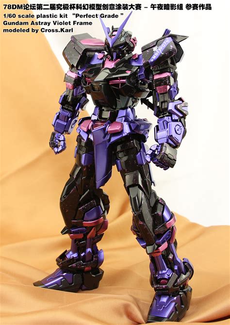 Gundam Guy Pg 160 Gundam Astray Violet Frame Painted Build