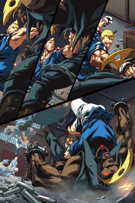 Technical Design Street Fighter Iv Udon Comic Preview