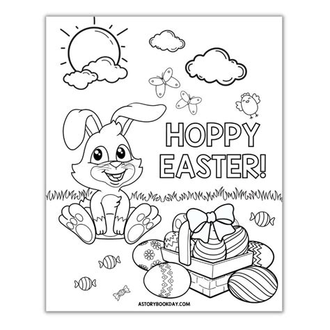 44 Free Printable Easter Coloring Pages For Kindergar
