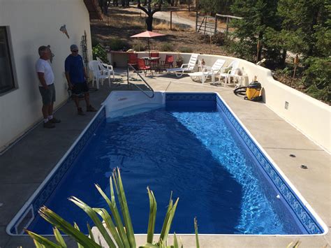 12x24 Inground Reline In Lakeport Ca — Above The Rest Pools Inc
