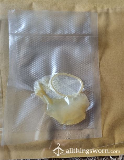 Buy Cum Filled Used Condoms Covered In My Juices Uk O