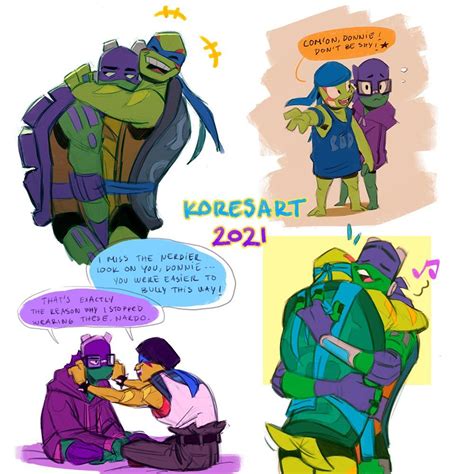 A Tired Hoe On Twitter Turtle Bros Rottmnt Fanart Teenage Mutant Ninja Turtles Artwork