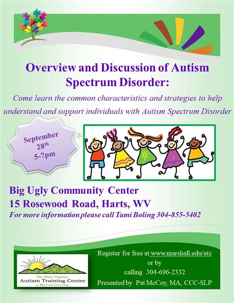 Harts Overview And Discussion Of Autism Spectrum Disorder Wv Autism
