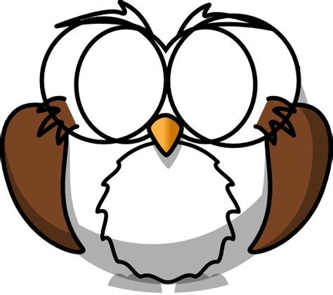 Owl With Glasses Clip Art At Vector Clip Art Online