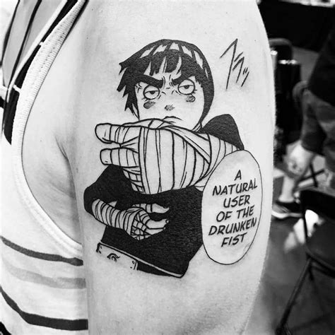 Stunning Rock Lee Naruto Tattoo Image Ideas