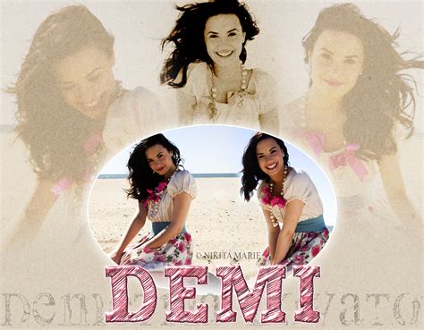 Demi Lovato Beach By Nikkiolsen On Deviantart