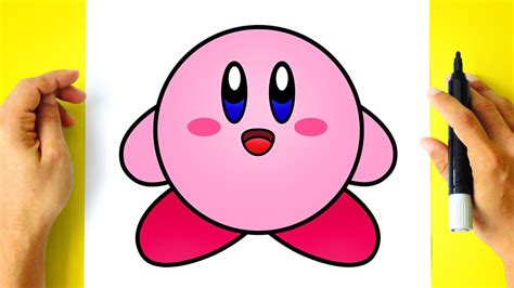 Como Desenhar O Kirby Como Dibujar A Kirby How To Draw Kirby Youtube
