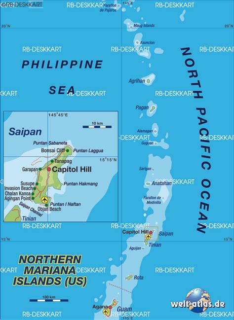 Northern Mariana Islands Map Northern Mariana Islands