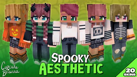 Spooky Aesthetic Hd Skin Pack By Cupcakebrianna Minecraft Skin Pack