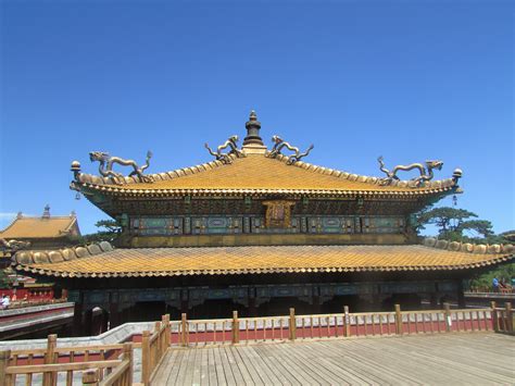 Golden Roof Top Temple In Chengde China Rooftop Places Ive Been Places