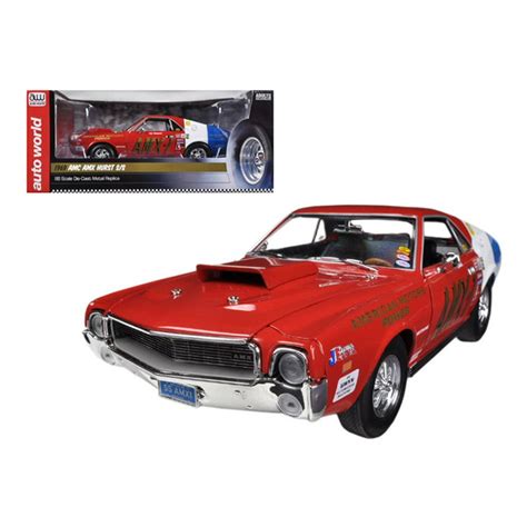 1969 Amc Amx Ss Hurst Nhra Limited To 1250pc 118 Diecast Model Car By