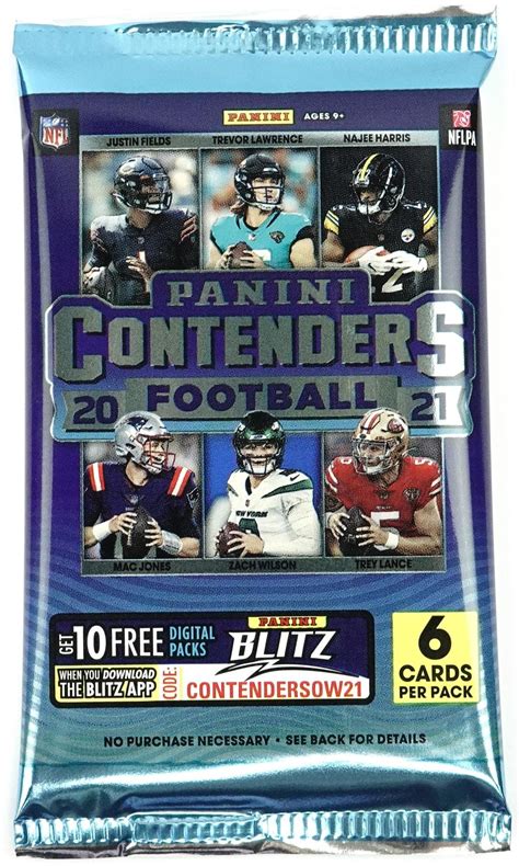 2021 Panini Contenders Football Hobby Box Da Card World