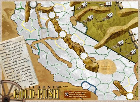 The gold nugget was found in southern california on the south side of the el paso mountain range, near randsburg, california. California - Gold Rush Map | California gold rush, Day for night, Gold rush