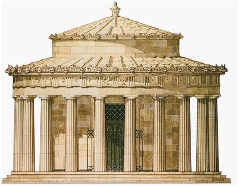 Architectural Reconstruction Of The Tholos From The Sanctuary Of
