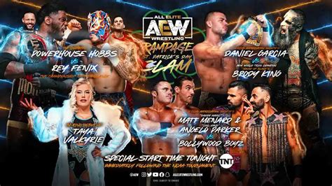 AEW Rampage Live Results March 17 2023 St Patrick S Day Slam