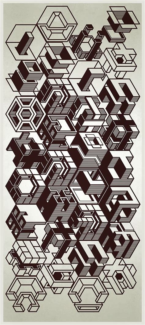 Isometric Collection George Bordeanu Wow Geometry Art Geometry