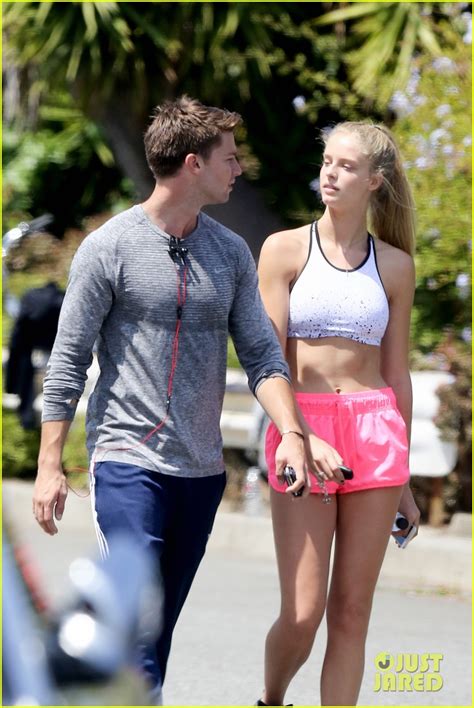 Patrick Schwarzenegger And Abby Champion Hit The Stairs For Weekend Workout Photo 3668287