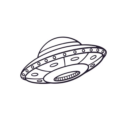 Premium Vector Vector Illustration Hand Drawn Doodle Of Toy Ufo Space