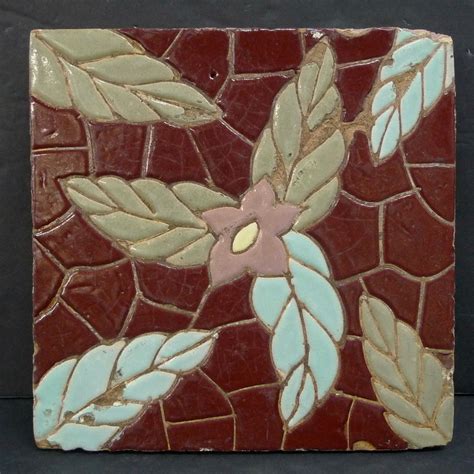 French Antique Floral Tile Pink Wells Tile And Antiques On Line Resource And Retailer Of Early