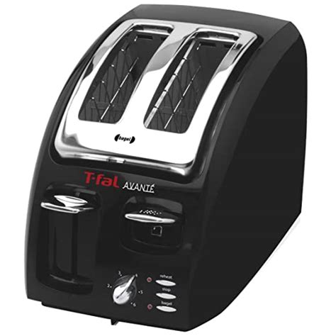 Tefal Avanté Classic 2 Slice Toaster Black Black Toaster