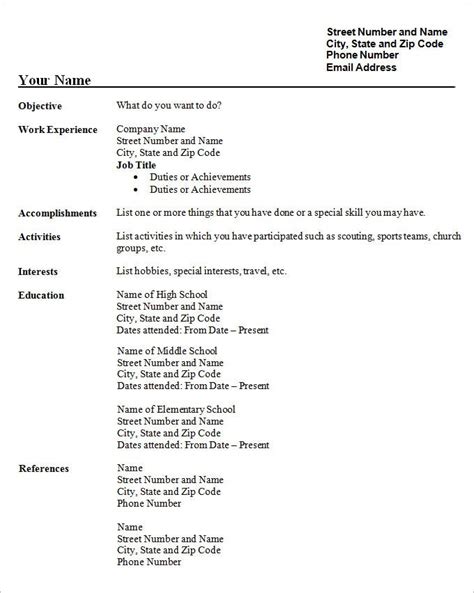 Don't have microsoft word installed? 24+ Student Resume Templates - PDF, DOC | Free & Premium Templates