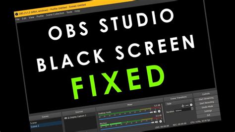 Haven't shut down your pc in a long time? OBS STUDIO BLACK SCREEN FIX | FINAL FIX 2018 (NVIDIA USERS ...
