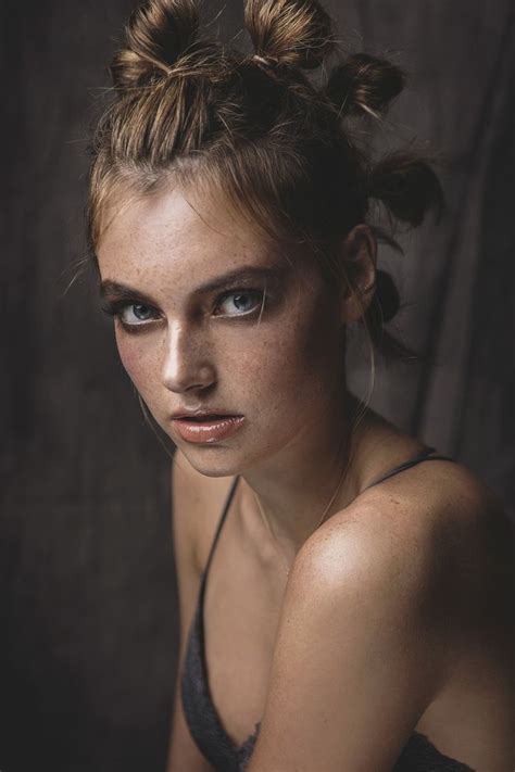 Céline Bethmann By Jana Schuessler Beautiful Freckles Hair Colour For Green Eyes Portrait