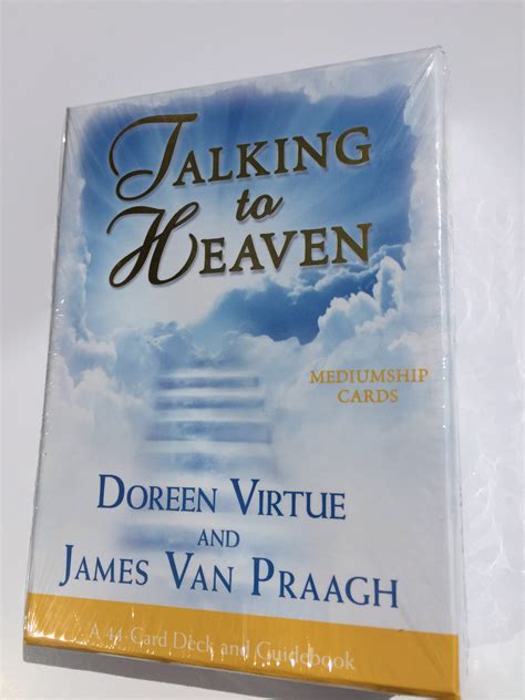 Talking to heaven mediumship cards + novo + poštarina uključena. Talking to Heaven Mediumship Cards by Doreen Virtue and James Van Praague - The Spirit Shop