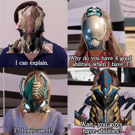 Warframe Meme Every Day Until De Allows Normal Skins On Prime Weapons Day 3 R Memeframe