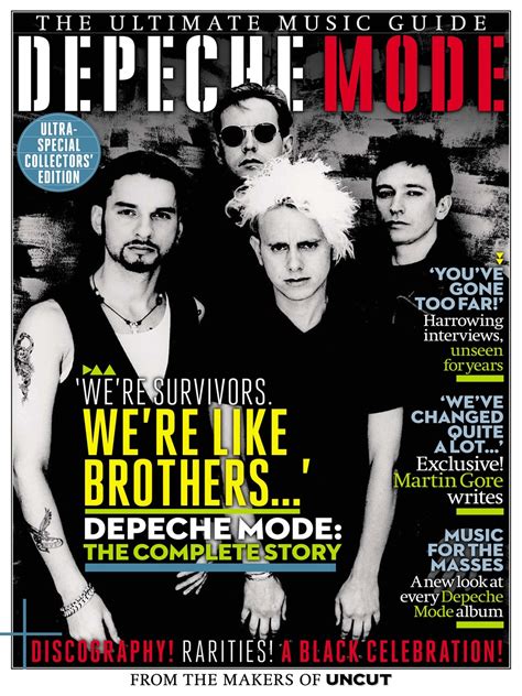 uncut magazine ultimate music guide depeche mode special issue