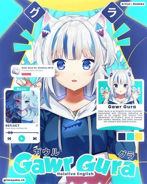 Gawr Gura Hololive En Anime Gfx Design By Imayaka On Deviantart