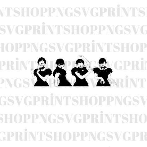 Wednesday Addams Dance, Wensday, Digital Planner, Marketing And