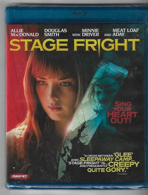 Stage Fright Blu Ray Disc 2014 Brand New Sealed Allie Macdonald
