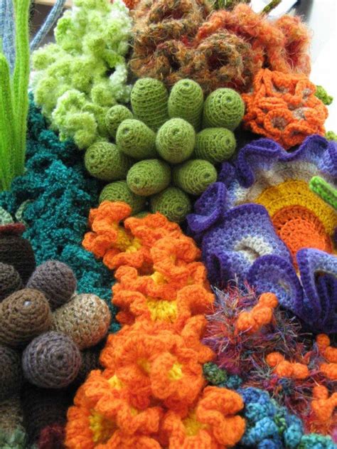 54 Best Crochet Corals Images On Pinterest Crochet Art Freeform