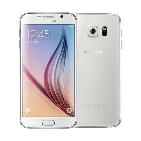 Samsung Galaxy S6 128gb Sm G920f White Pearl Desbloqueado Compara