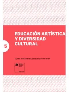 EDUCACIÓN ARTÍSTICA Y DIVERSIDAD CULTURAL educaci n art stica y diversidad cultural