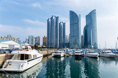 Busan South Korea Industrial Harbor Stock Photo Image Of